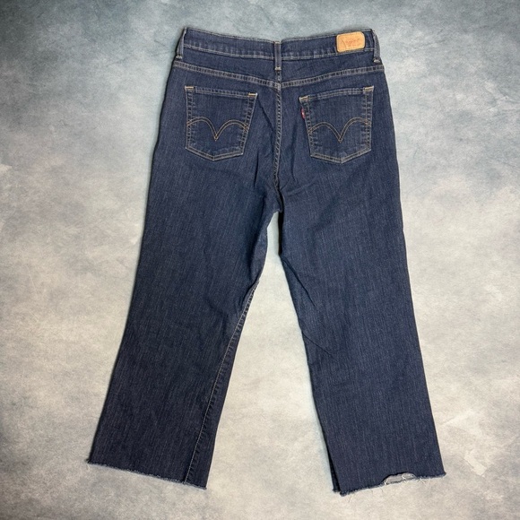 Levi's 512 Size 12 S/C Medium Perfectly Slimming Boot Cut Jeans Stretch Denim - Picture 12 of 16